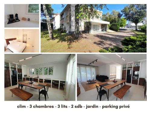 Superbe maison 3 chb-clim-jardin