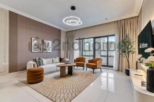 Business Bay Fully Equipped 2 Bedroom Capital Bay - 1006