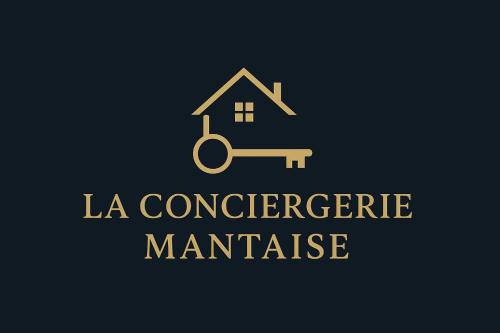 Appartement Limay في Limay: شعار منزل عليه مقص