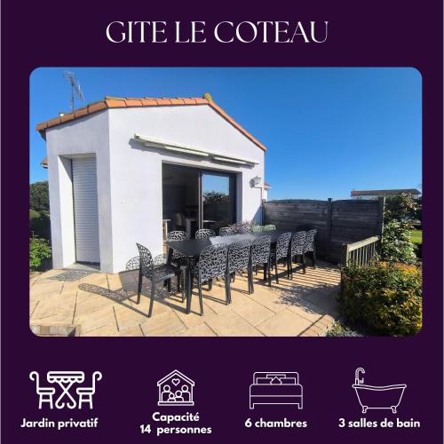 Le Gîte du Côteau - 14 personnes - 15mn du Parc