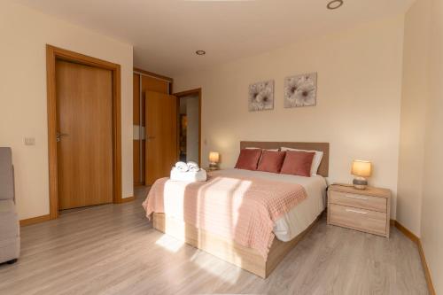 Llit o llits en una habitació de Chão da Relva - Turismo & Natureza