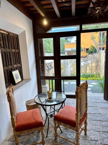 Zona d'estar a Villa Manantial