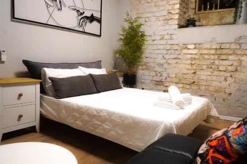 Krevet ili kreveti u jedinici u okviru objekta Ofek's place - Midtown TLV