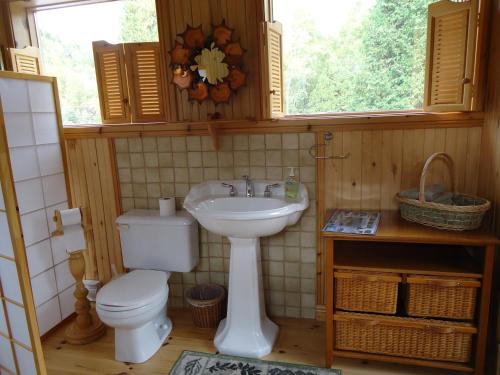 Ванная комната в Chalet Saint-Thomas