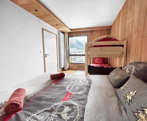 Appart Hyper Centre Chamonix balcon parking privé