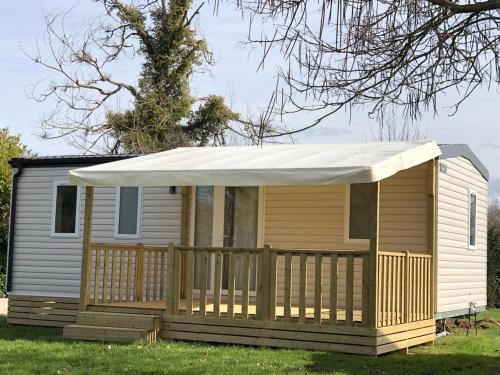 Mobil-home 3 chambres avec terrasse à Saint-Boil - API-1-52-1174
