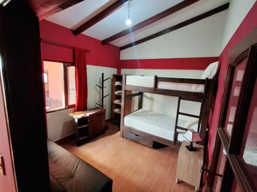 Postel nebo postele na pokoji v ubytování Residente hostel