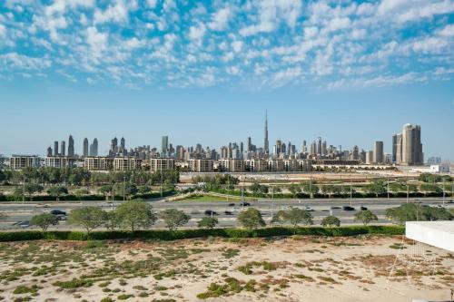Burj Khalifa View Big terrace 1BR in Prime Views