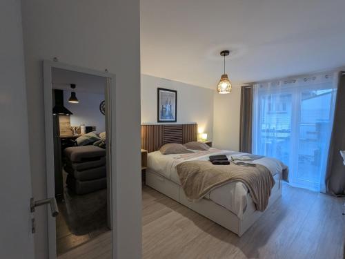 Appartement cocooning au cœur des Hautes-Vosges avec terrasse et parking privé
