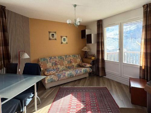 Studio 4 pers, balcon sud-est, pistes et commerces - FR-1-322-705