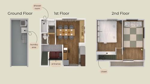 ACOE FUYU HATSUDAI I Re-design 2BR Modish Home in Shinjuku