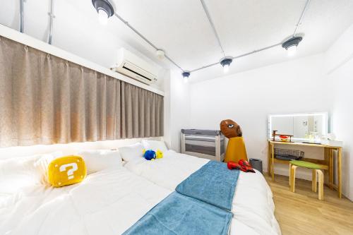 Family Labs,渋谷駅徒歩10分,2シャワー,6ベッド,巨大プロジェクター付