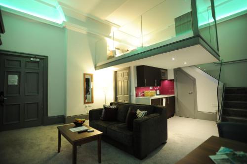Гостиная зона в Court Residence Aparthotel