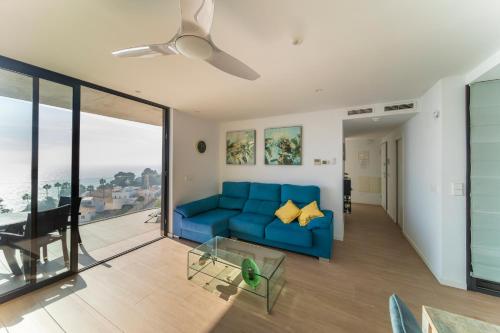Primera linea de playa con vistas directas al mar-Apartamento premium Albufereta