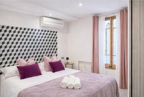 Elegant 3BR Apartment Balcony Port Vell