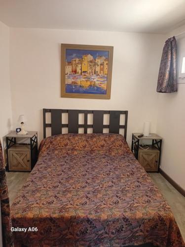 Krevet ili kreveti u jedinici u okviru objekta Appartement typique