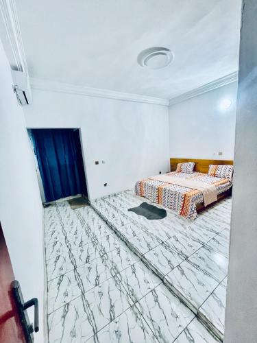 Llit o llits en una habitació de Residence Gold