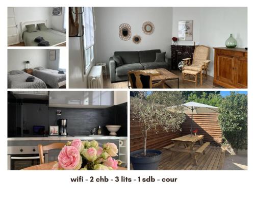 La maison de Leonie 2 chb cour wifi
