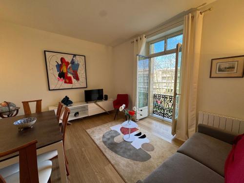 Appartement moderne 6 pers, centre Arcachon, avec parking