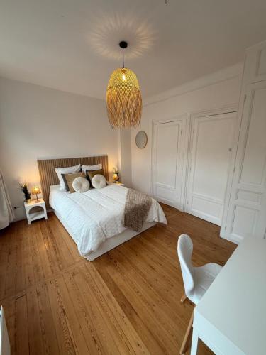 Chambre La Dune - Villa Les Embruns à 5 min à pied de Nausicaa, plage, centre ville - Côte d'Opale