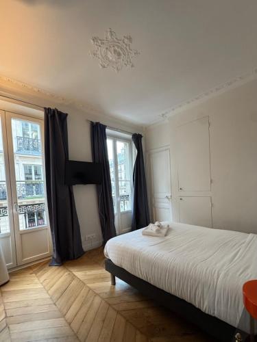 Appartement parisien - Balcon face au Louvre