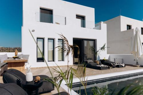 Hidden Gem - 2Br Sea View Villas - Plaka Beach Naxos