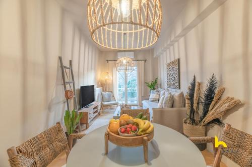 Sun-Kissed Boho Haven with Whirlpool Bliss & Patio