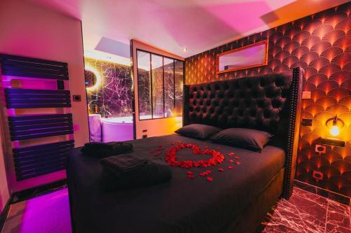 Love room, sauna et jacuzzi
