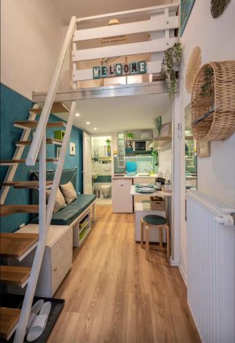 Lovely MINI studio in the heart of Budapest #AC