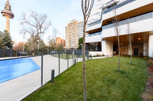 JES214B - Piso de lujo de 1 dormitorio con hermosas vistas a la ciudad - Alquiler temporal