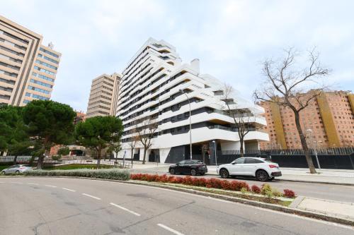JES214B - Piso de lujo de 1 dormitorio con hermosas vistas a la ciudad - Alquiler temporal