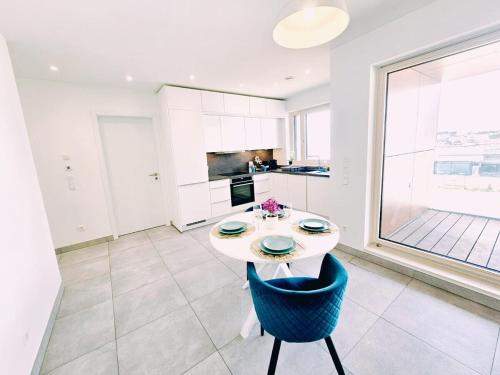 Relaxed City 1BR Apartment 주방 또는 간이 주방