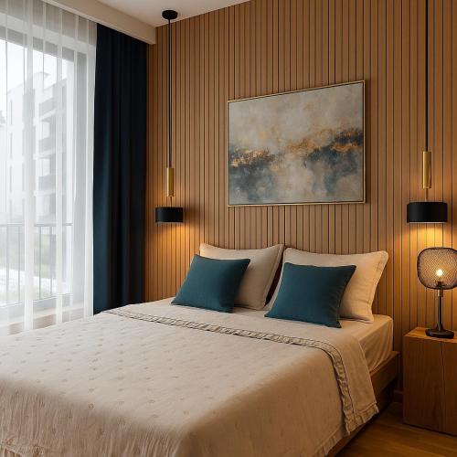 Private luxury appartment with terrace and garden