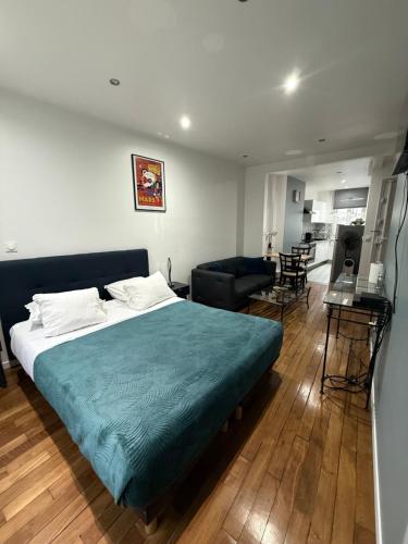 Llit o llits en una habitació de Mêla