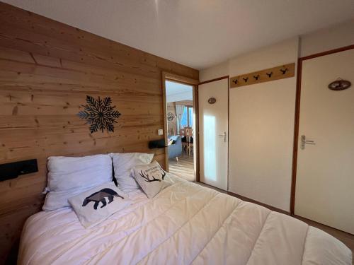 Appartement cosy à Châtel avec balcon, 3 chambres, wifi, garage