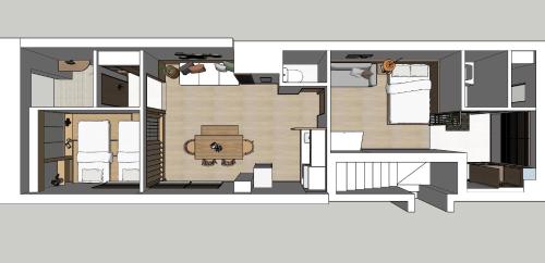 Designer 2BR with Japanese & Western Style Near Shinjuku Subway 5-Min up to 6 people