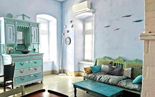 Cycladic apt for 5 wonderful seaview terrace