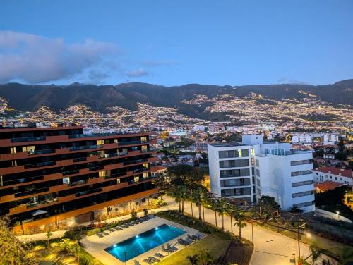 Sky-High Elegance Top-Floor Views of City, Ocean & Sunrise