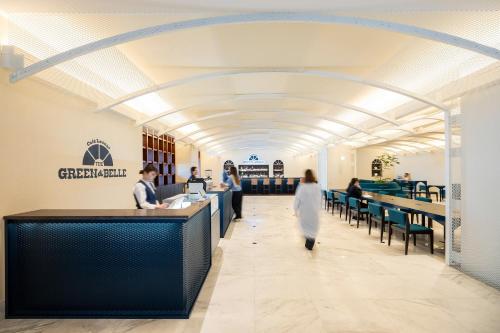 a rendering of the lobby of the chicago law building at ANA Crowne Plaza Hotel Nagasaki Gloverhill by IHG in Nagasaki