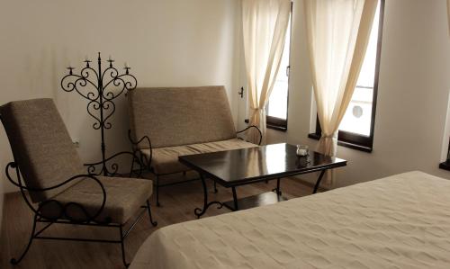 Posezení v ubytování Guesthouse Koliovata Kashta