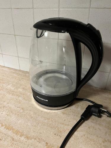 a blender sitting on top of a counter at Tuscia Home Backpackers in Orte