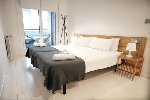 White Cozy Flat in Donostia