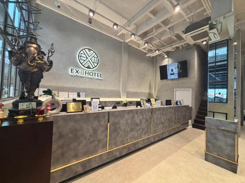 a reception area of an exhibit in a building at EX2 Hotel in Ban Bang Khen (1)
