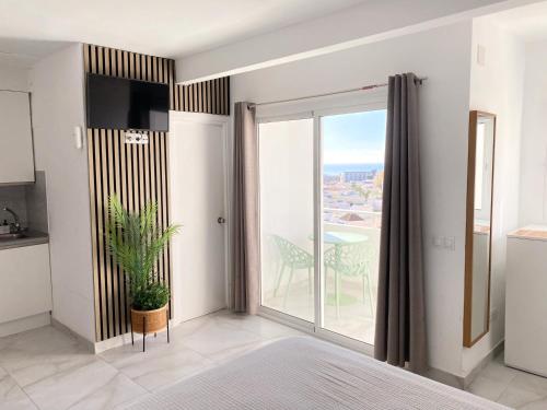 Sunset sunny balcony & sea views
