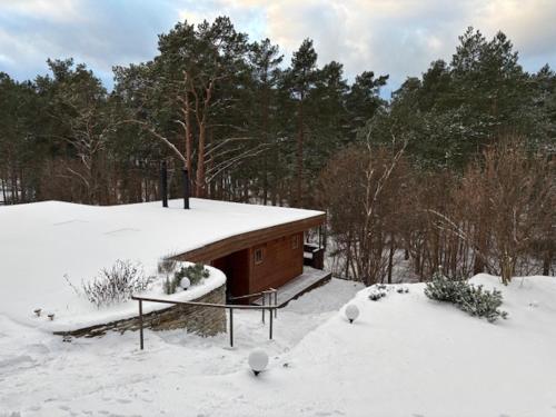 Natura Sauna a l'hivern