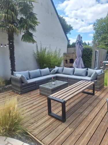 Studio en fond de jardin