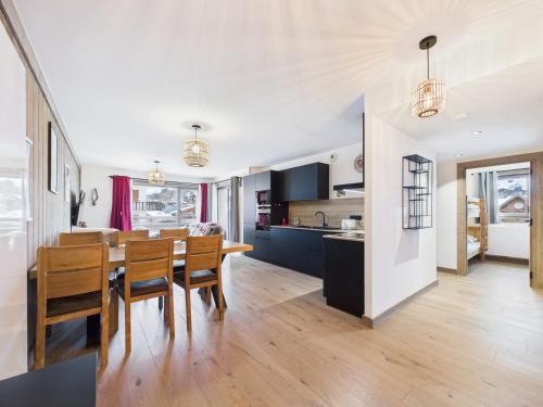 Appartement cosy au cœur du village avec terrasse et garage - Les Gets