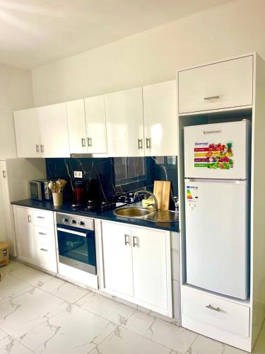 Køkken eller tekøkken på Encanto do Mar