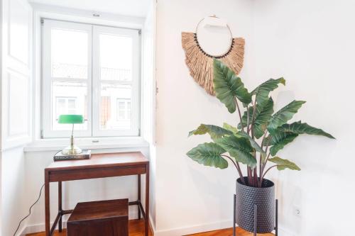 Boutique duplex in Chiado with epic Rossio view
