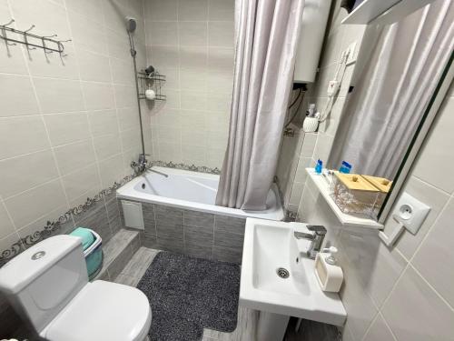 Koupelna v ubytování Nomad